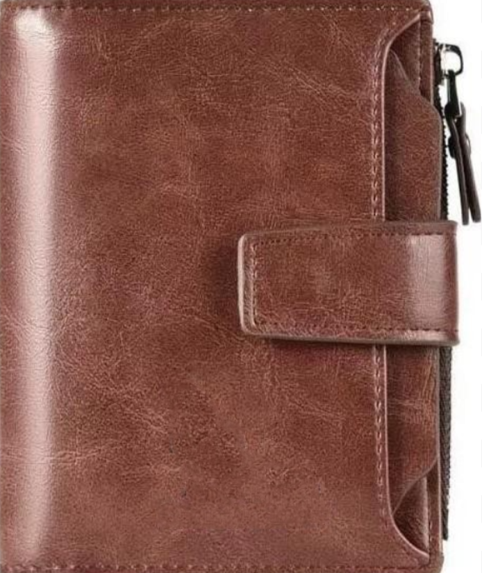 Elegante portafoglio da uomo con protezione RFID e funzione antifurto - il vostro compagno di viaggio sicuro