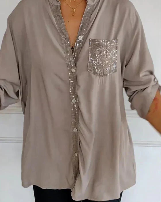 <div>Novalee - Blusa Glamour Elegante</div>