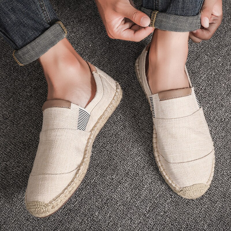 Scarpe di tela da uomo traspiranti - comfort e look alla moda per l'estate