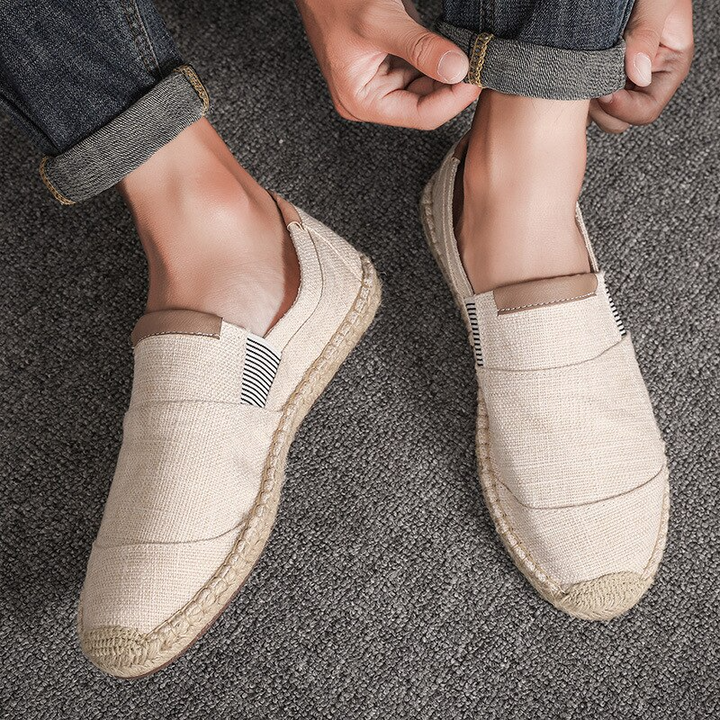 Scarpe di tela da uomo traspiranti - comfort e look alla moda per l'estate