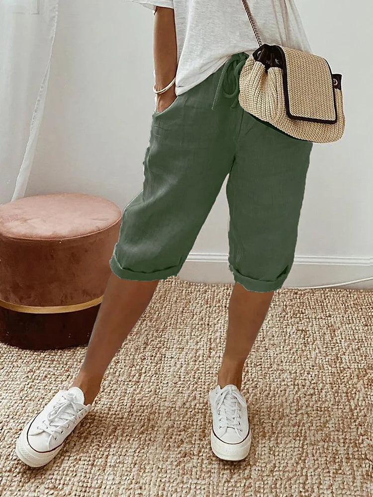 Pantaloni eleganti da donna in cotone per un comfort eccezionale