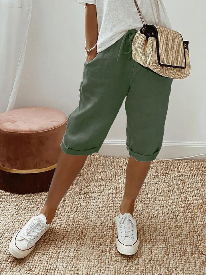Pantaloni eleganti da donna in cotone per un comfort eccezionale