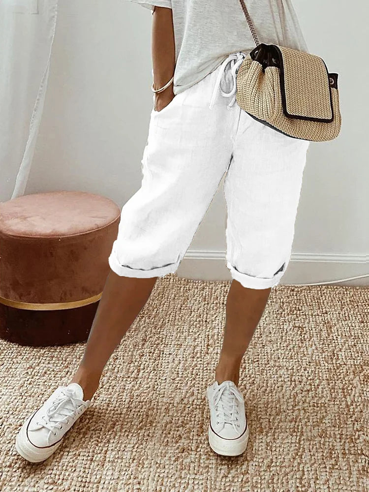 Pantaloni eleganti da donna in cotone per un comfort eccezionale