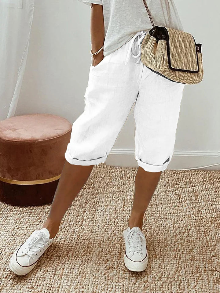 Pantaloni eleganti da donna in cotone per un comfort eccezionale