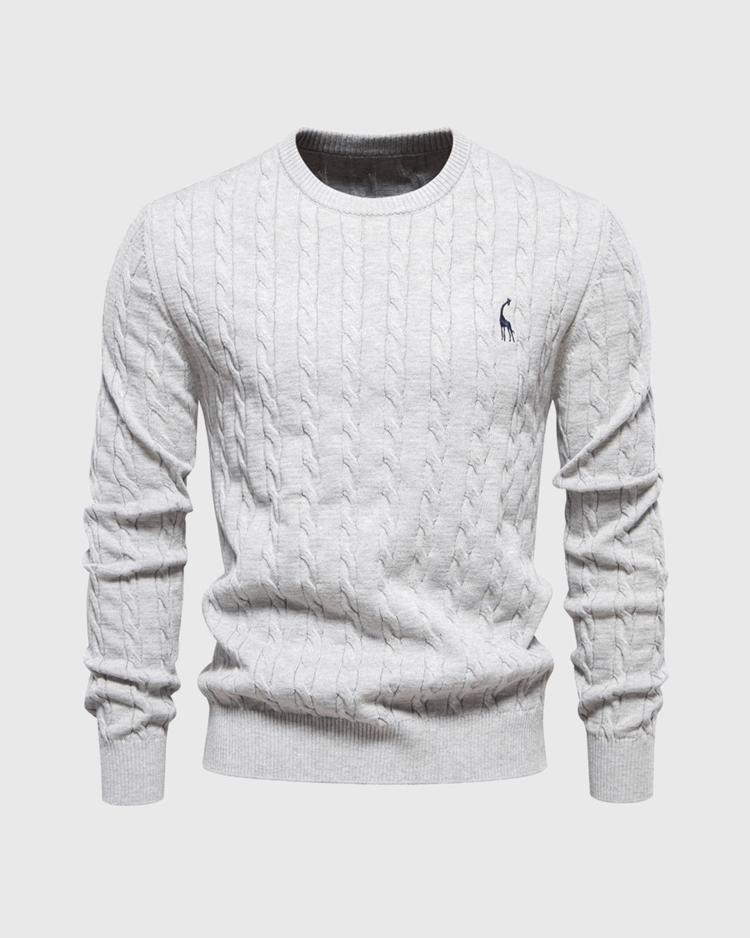 Elegante maglione da uomo in maglia di cotone - eleganza e comfort senza tempo