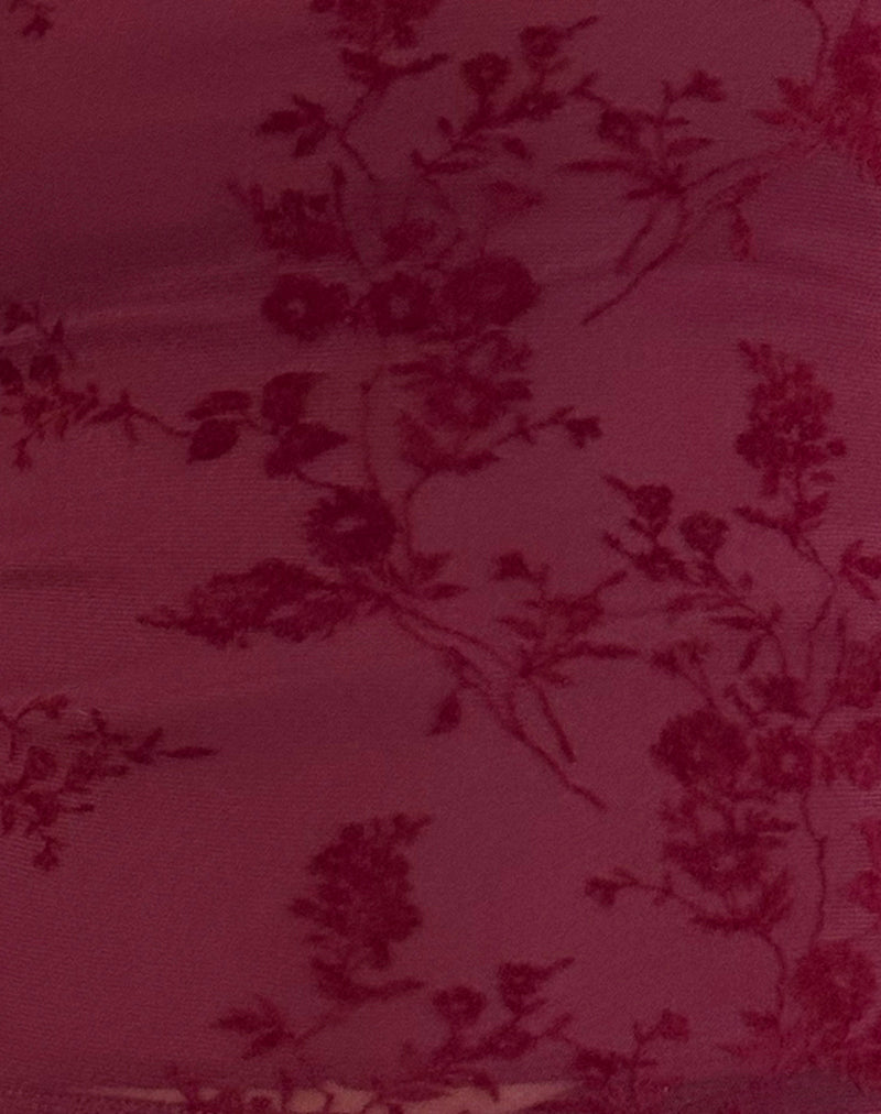 <div>Giuliana - Blusa in Rete Elegante con Spalle Scoperte</div>