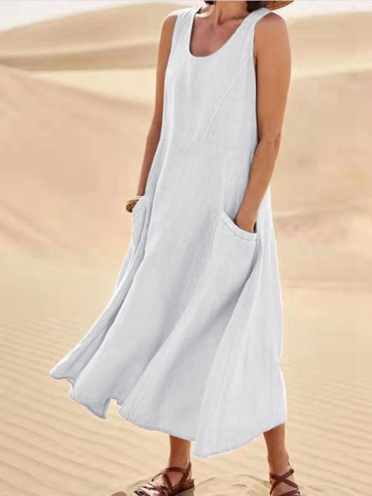 Elegante abito da donna in tessuto elasticizzato per un look elegante