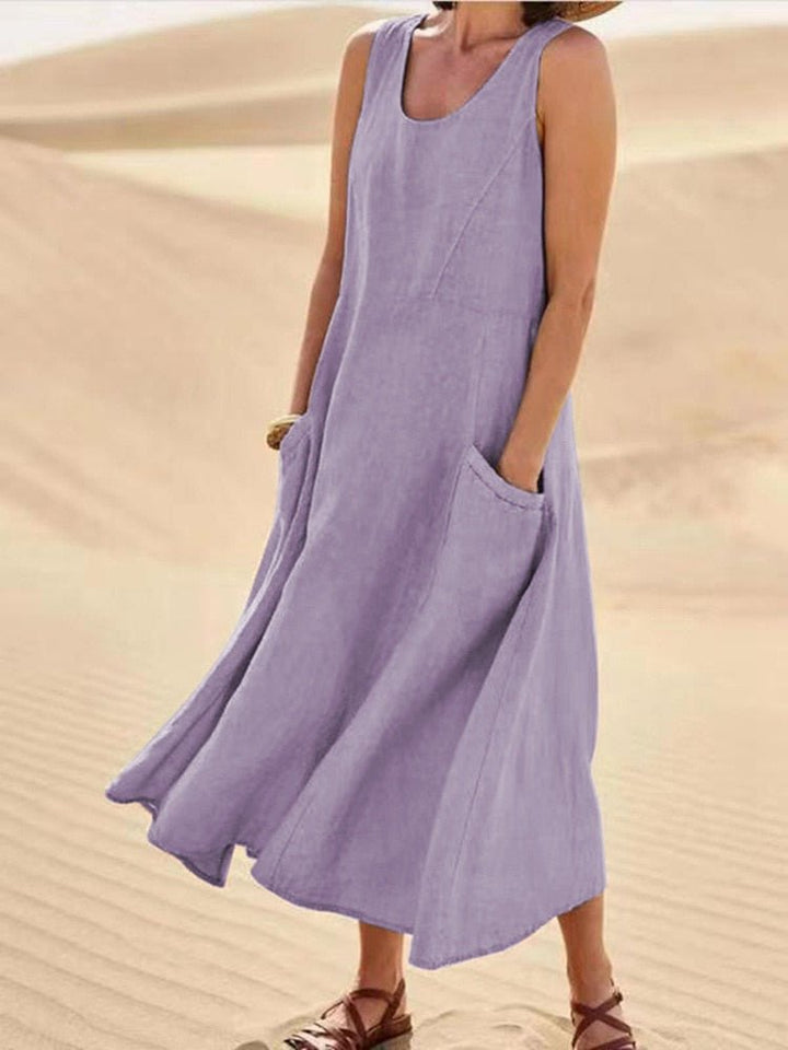 Elegante abito da donna in tessuto elasticizzato per un look elegante