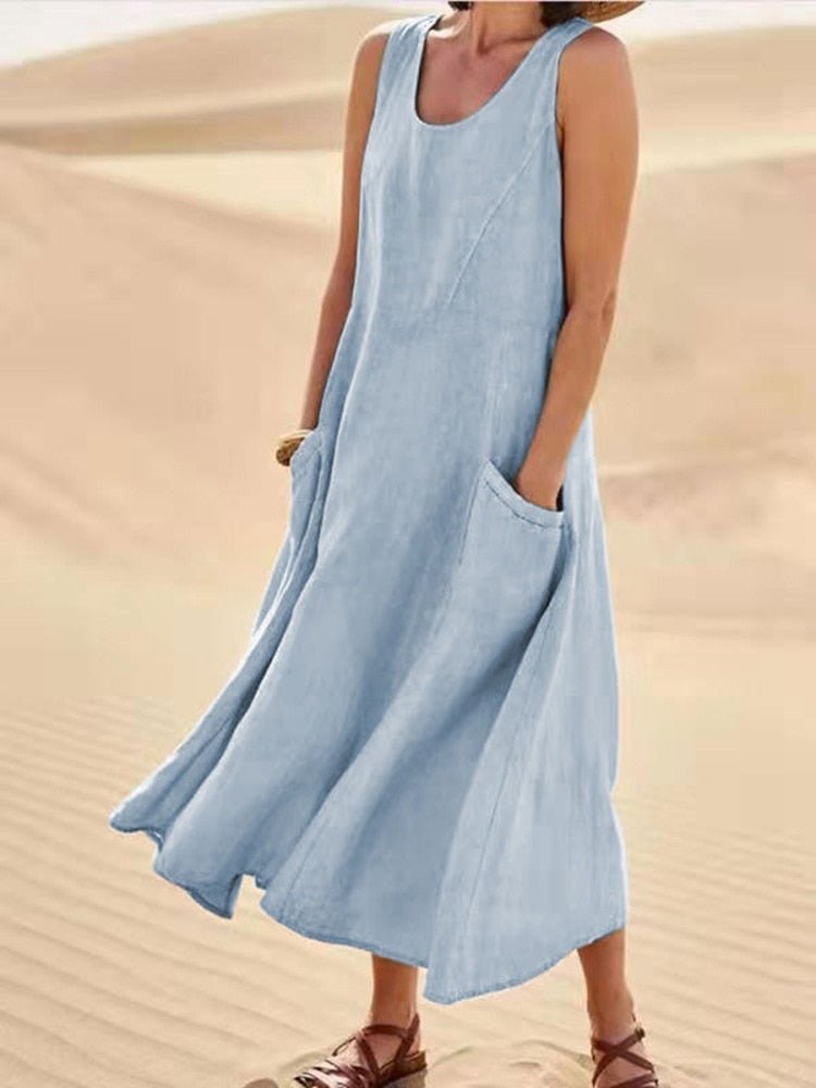 Elegante abito da donna in tessuto elasticizzato per un look elegante