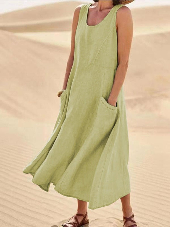 Elegante abito da donna in tessuto elasticizzato per un look elegante