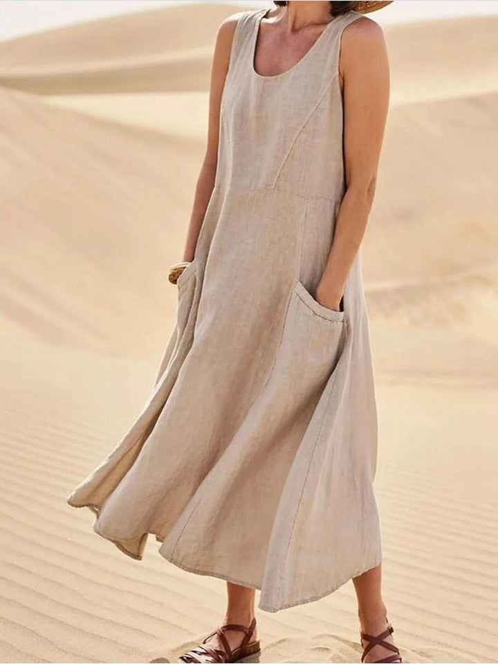 Elegante abito da donna in tessuto elasticizzato per un look elegante