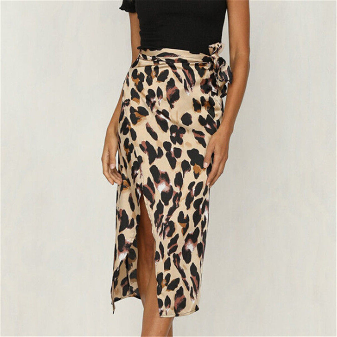 Elegante Dames Rok met Luxe Luipaardprint - Erica per un look elegante