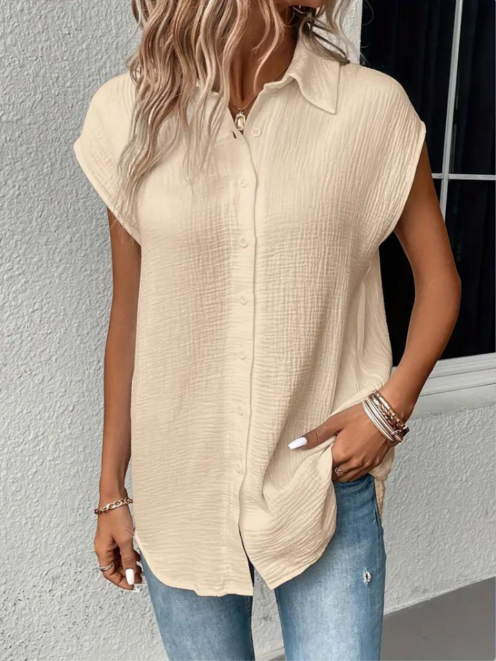 Camicetta elegante da donna senza maniche - un look elegante per ogni occasione