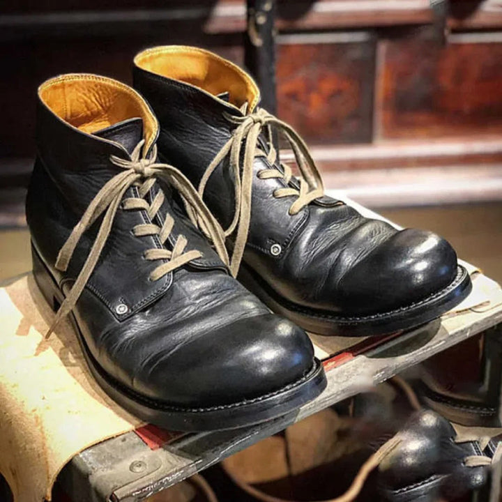 Stivali eleganti da uomo in pelle con tacco - MARTIN