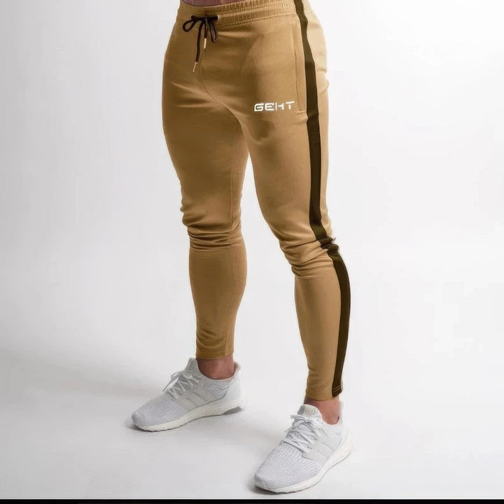 Eleganti pantaloni da corsa da uomo con vestibilità sartoriale per un comfort eccezionale durante l'allenamento