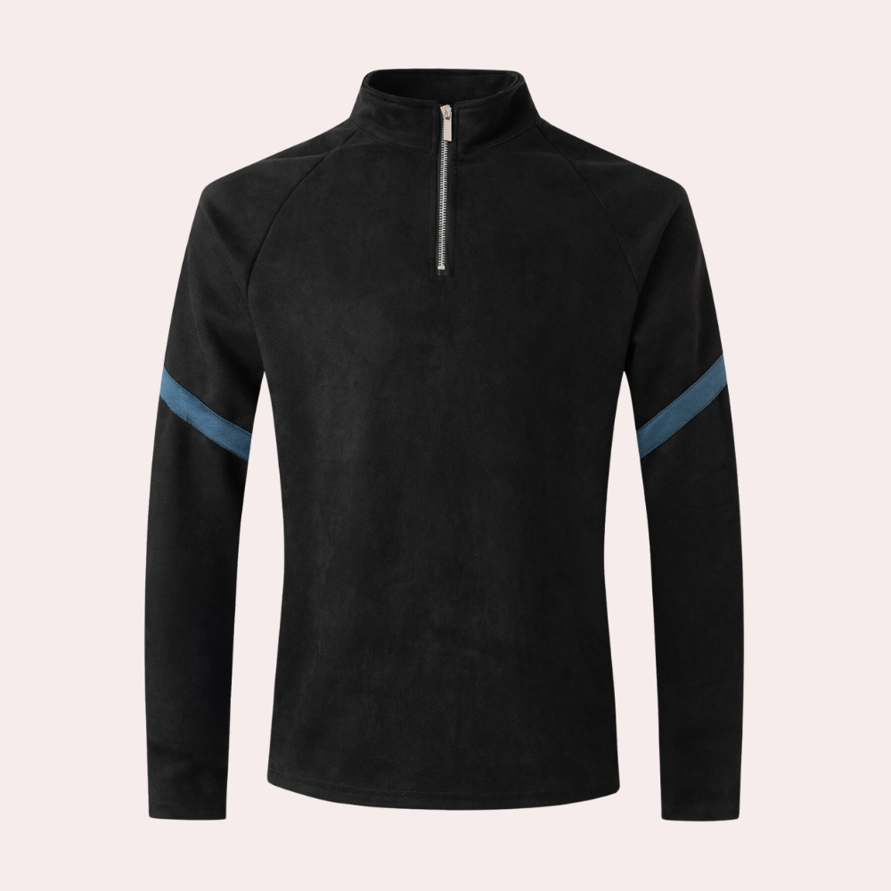 Elegante maglione da uomo in lussuoso misto lana, classico ed elegante per ogni occasione.