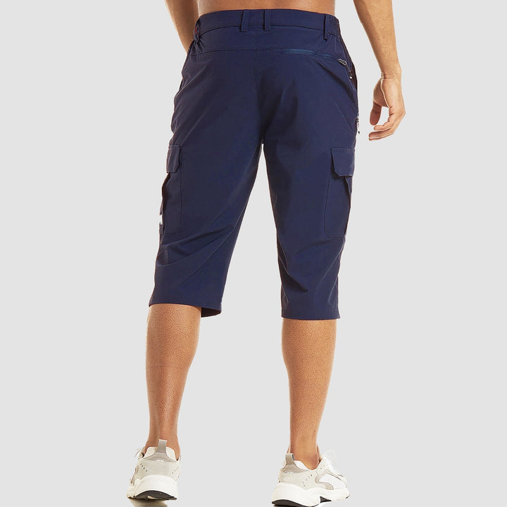 Pantaloncini cargo da uomo ad asciugatura rapida - uniscono comfort e funzionalità
