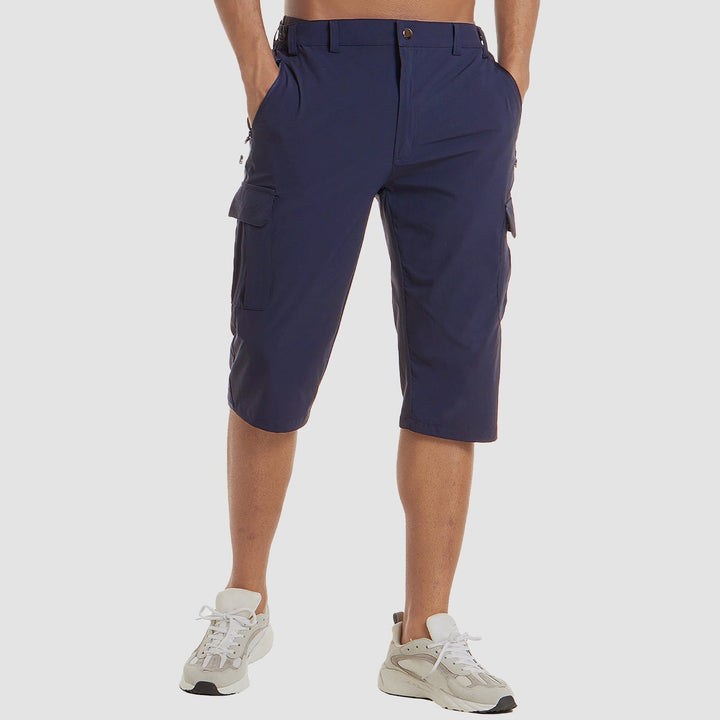 Pantaloncini cargo da uomo ad asciugatura rapida - uniscono comfort e funzionalità