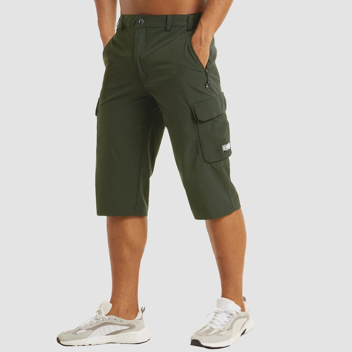 Pantaloncini cargo da uomo ad asciugatura rapida - uniscono comfort e funzionalità
