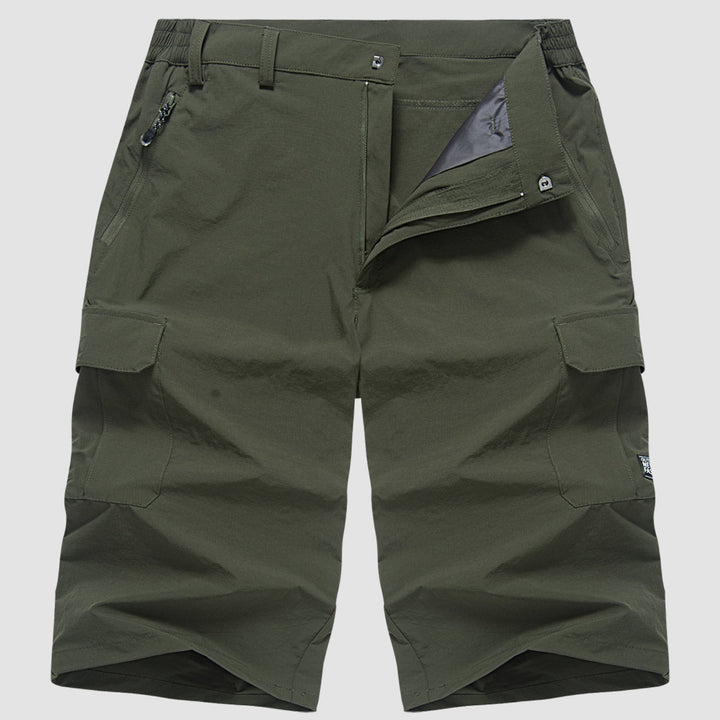 Pantaloncini cargo da uomo ad asciugatura rapida - uniscono comfort e funzionalità