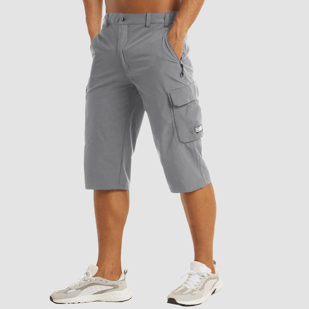 Pantaloncini cargo da uomo ad asciugatura rapida - uniscono comfort e funzionalità