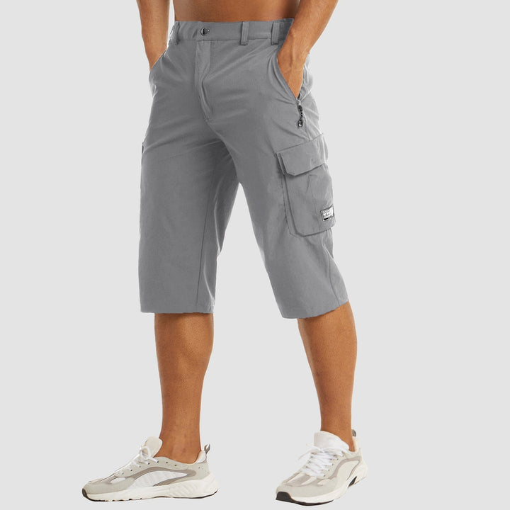 Pantaloncini cargo da uomo ad asciugatura rapida - uniscono comfort e funzionalità