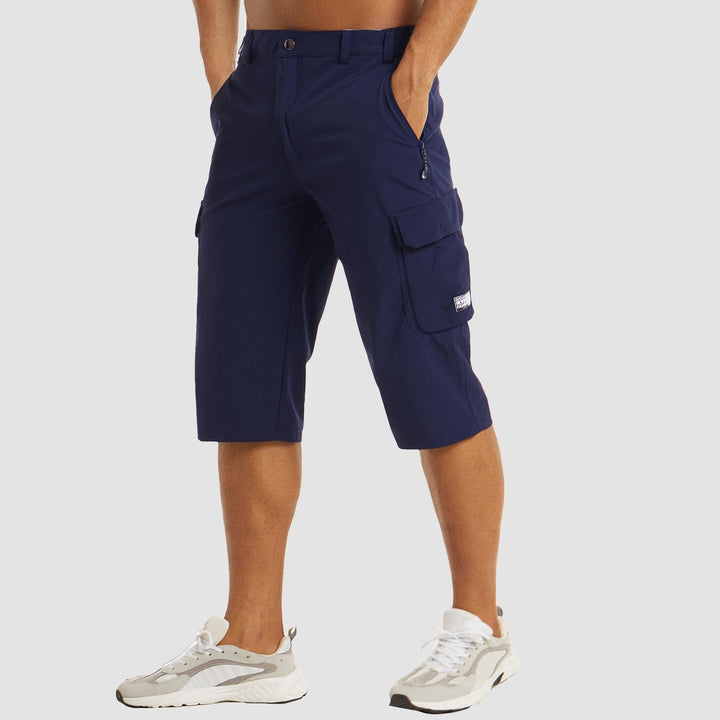 Pantaloncini cargo da uomo ad asciugatura rapida - uniscono comfort e funzionalità