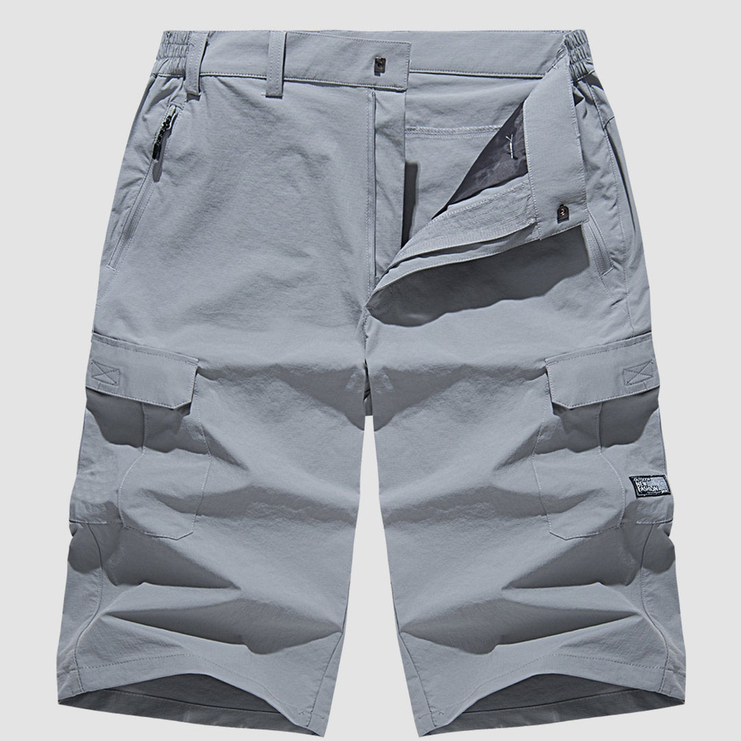 Pantaloncini cargo da uomo ad asciugatura rapida - uniscono comfort e funzionalità
