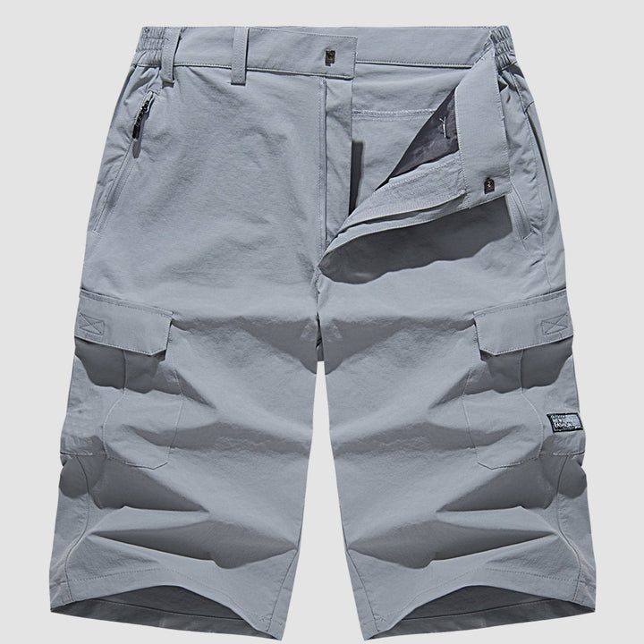 Pantaloncini cargo da uomo ad asciugatura rapida - uniscono comfort e funzionalità