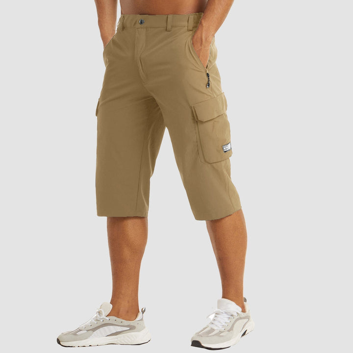 Pantaloncini cargo da uomo ad asciugatura rapida - uniscono comfort e funzionalità