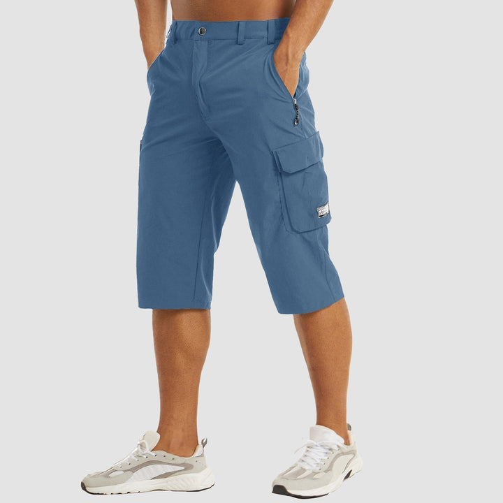 Pantaloncini cargo da uomo ad asciugatura rapida - uniscono comfort e funzionalità