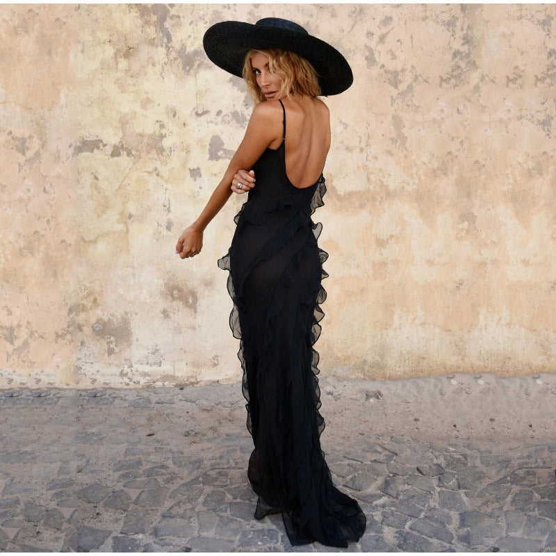 <html>
<body>
<p>Almudena | Abito maxi elegante con ruches giocose</p>
</body>
</html>