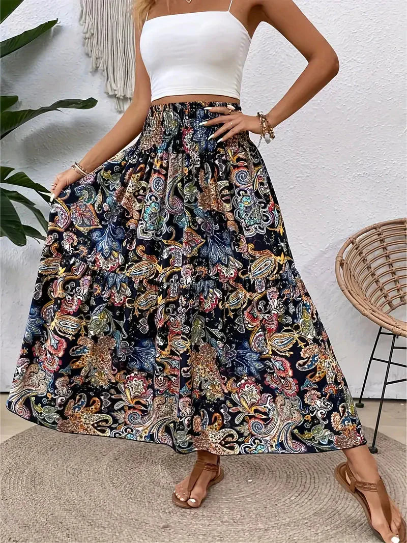 Maxi gonna da donna elegante - stile di lusso per ogni occasione