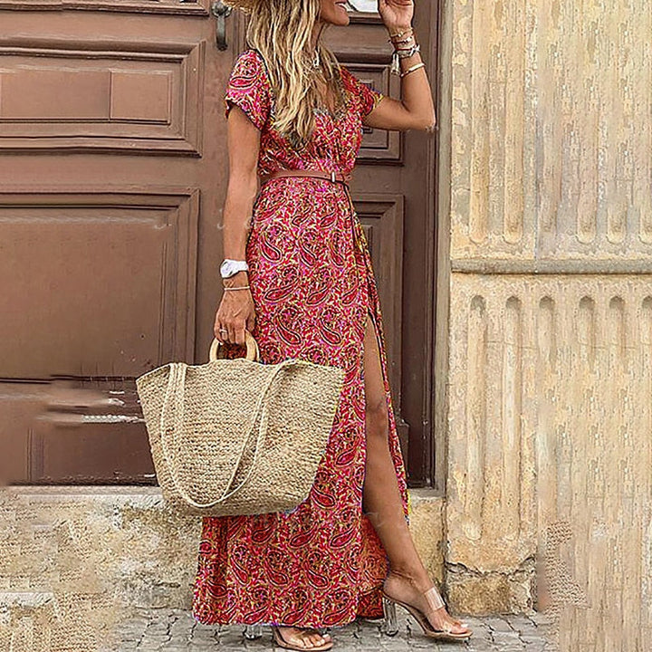 Elegante abito boho da donna - la scelta perfetta per uno stile trendy e casual