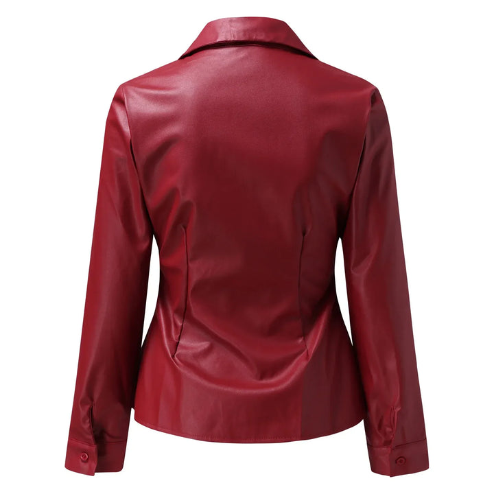 <p>Elegante Blusa in Pelle Jorien per un Look Stile e Raffinato</p>