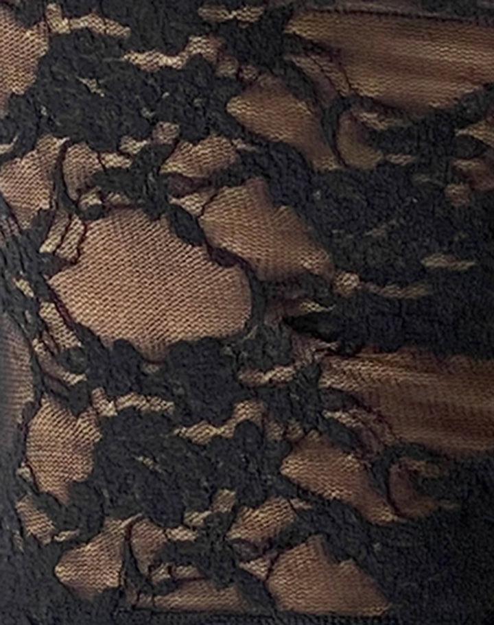Ismée - Top in Pizzo Trasparente Elegante