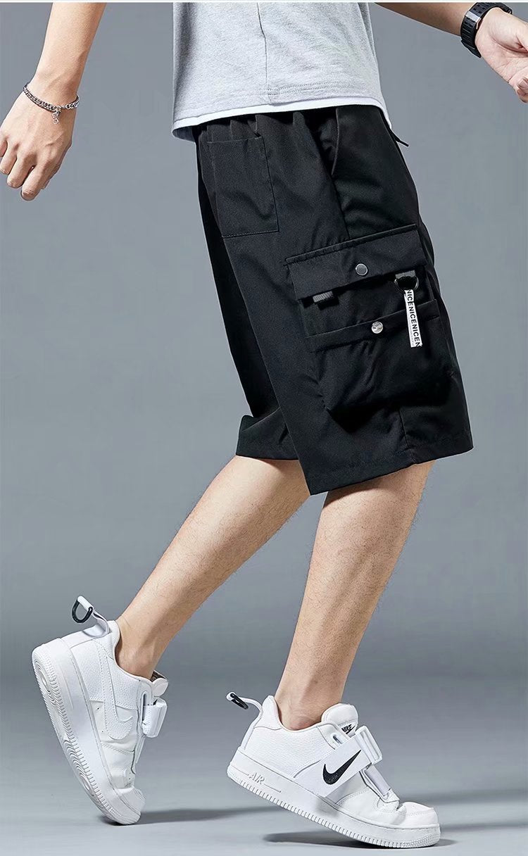 Comodi pantaloncini cargo da uomo - funzionali, resistenti e ideali per l'uso quotidiano