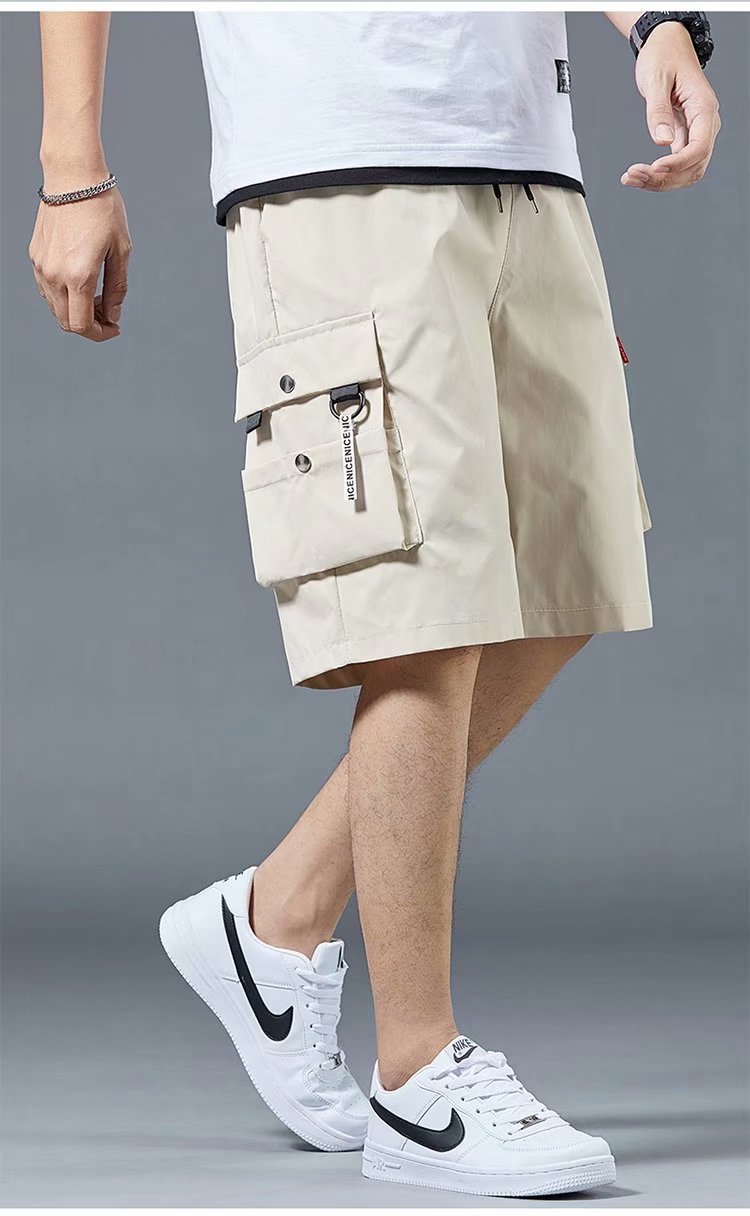 Comodi pantaloncini cargo da uomo - funzionali, resistenti e ideali per l'uso quotidiano