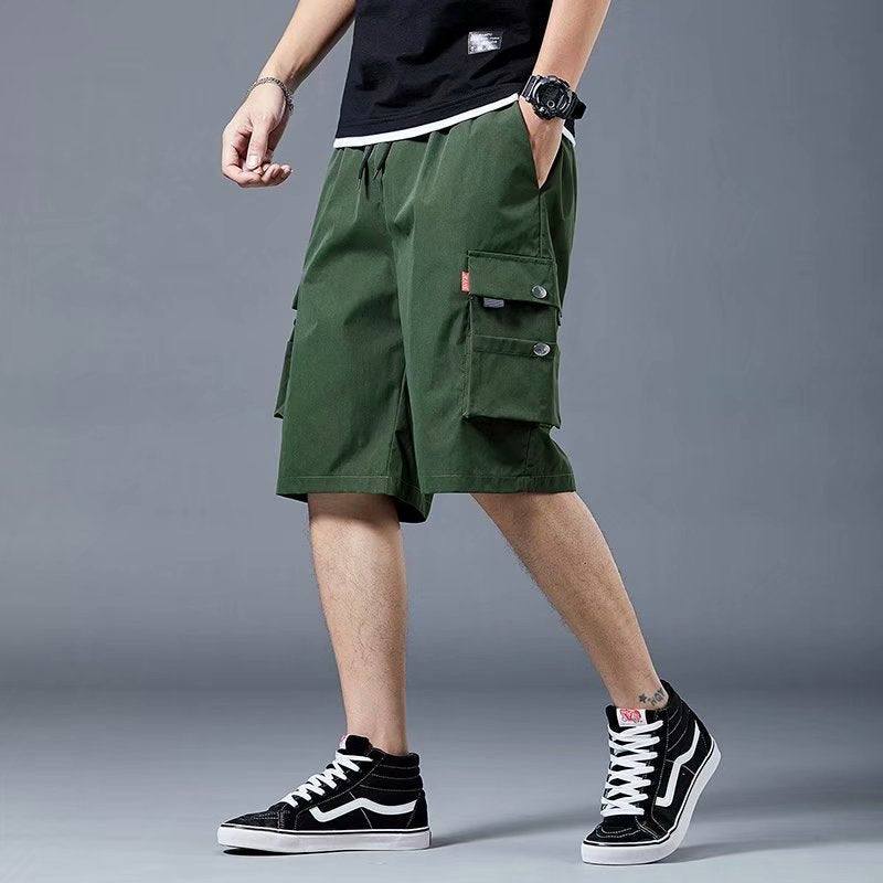 Comodi pantaloncini cargo da uomo - funzionali, resistenti e ideali per l'uso quotidiano