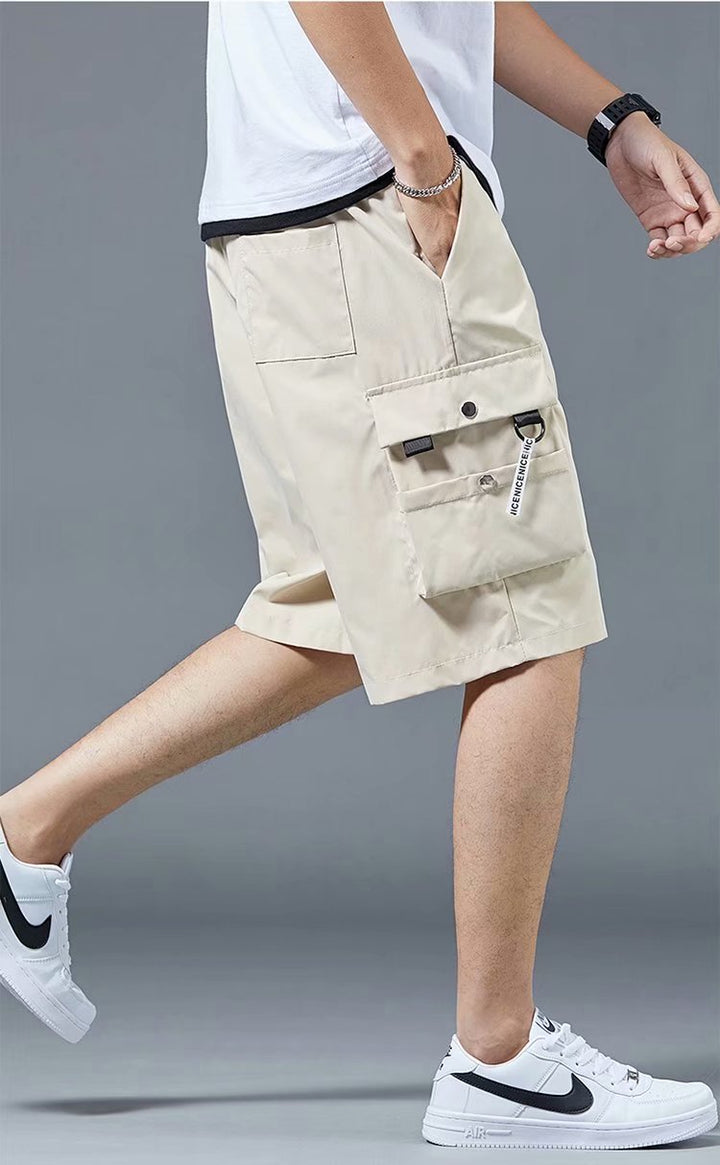 Comodi pantaloncini cargo da uomo - funzionali, resistenti e ideali per l'uso quotidiano
