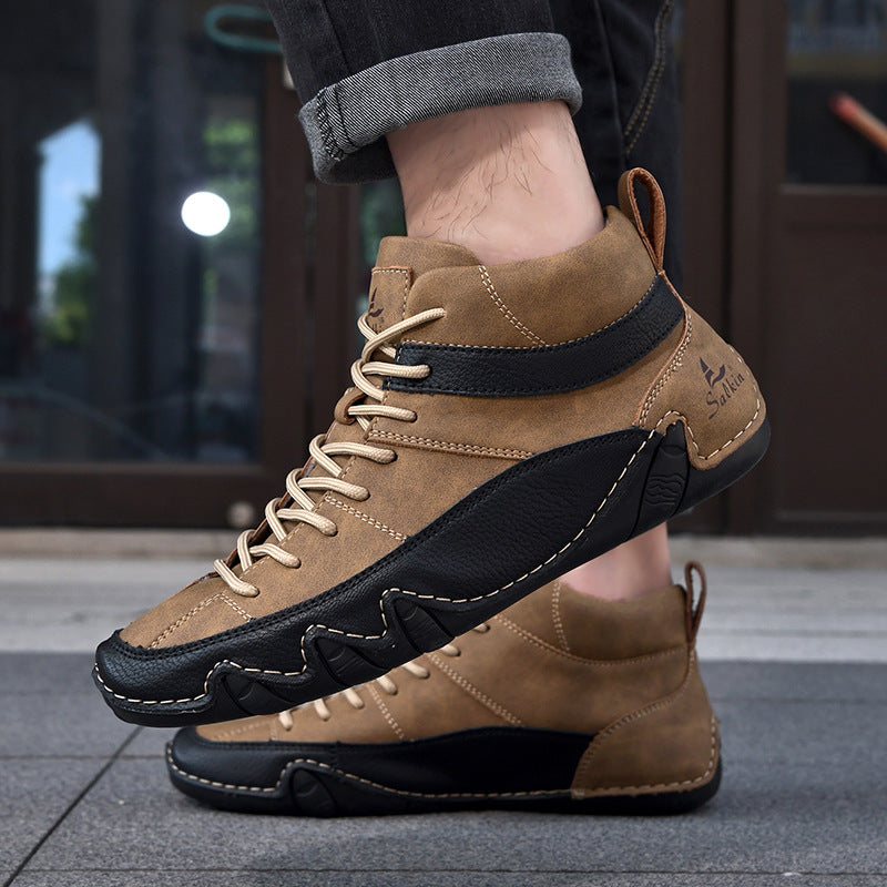 Scarpe da uomo eleganti e resistenti in pelle di prima qualità per un look unico