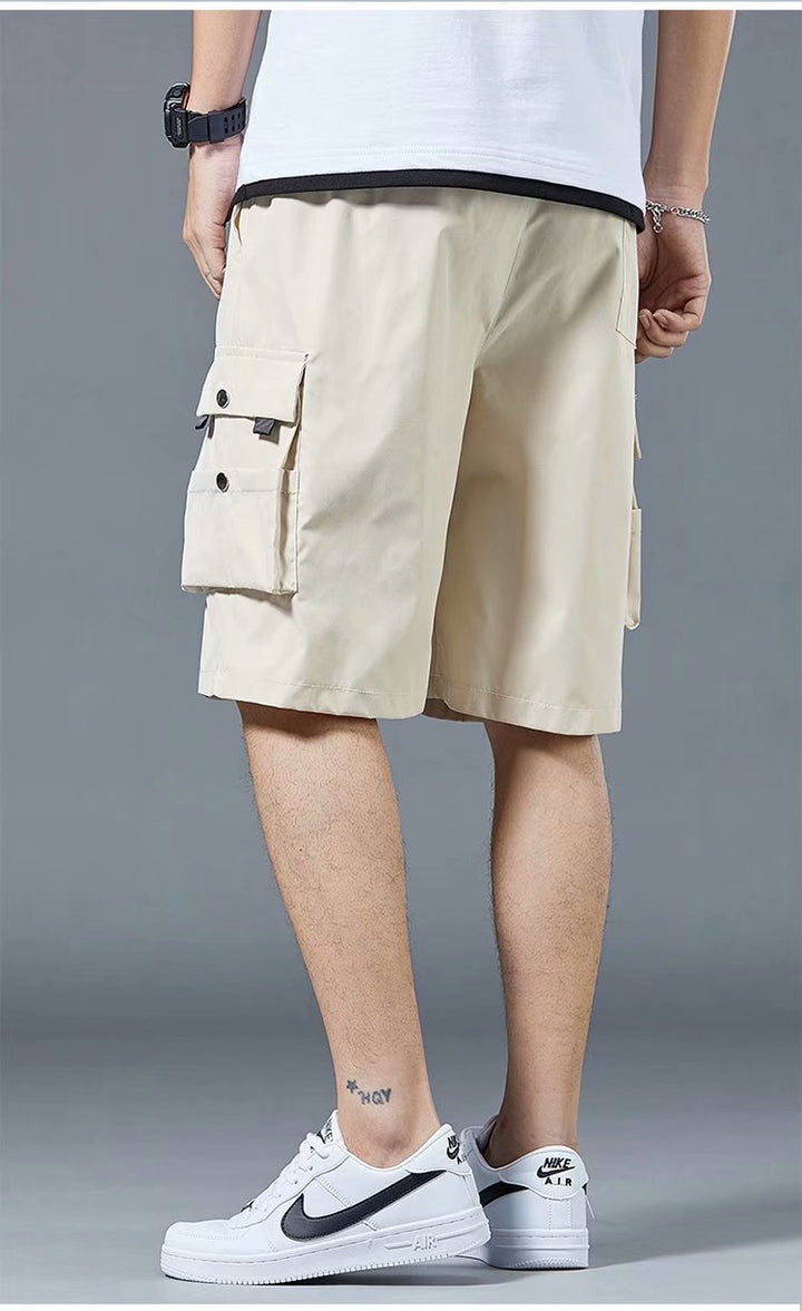 Comodi pantaloncini cargo da uomo - funzionali, resistenti e ideali per l'uso quotidiano
