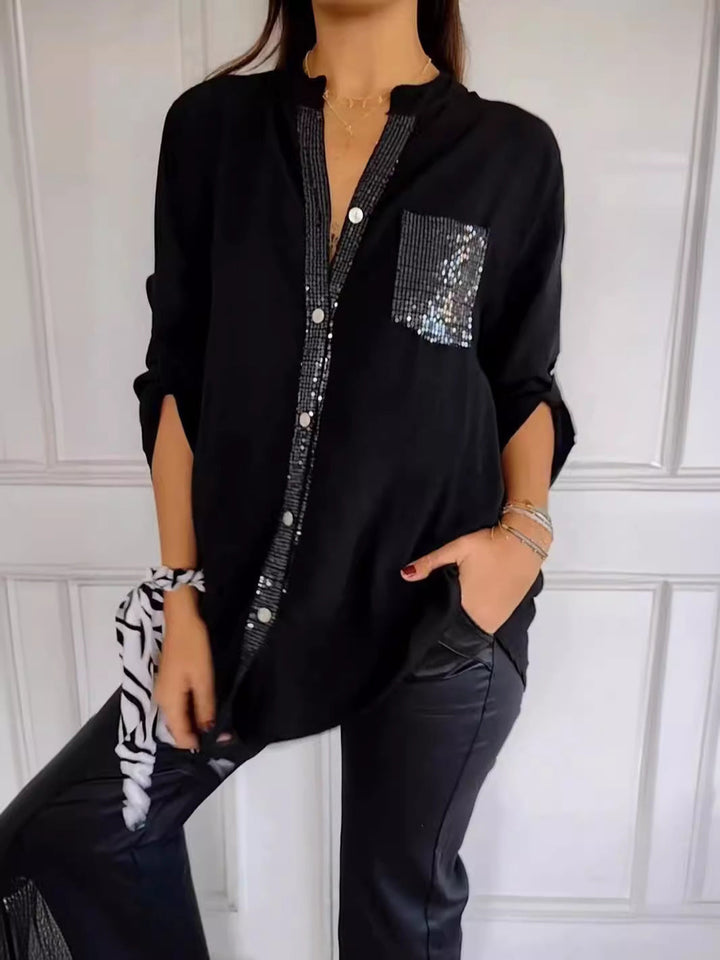 <div>Novalee - Blusa Glamour Elegante</div>