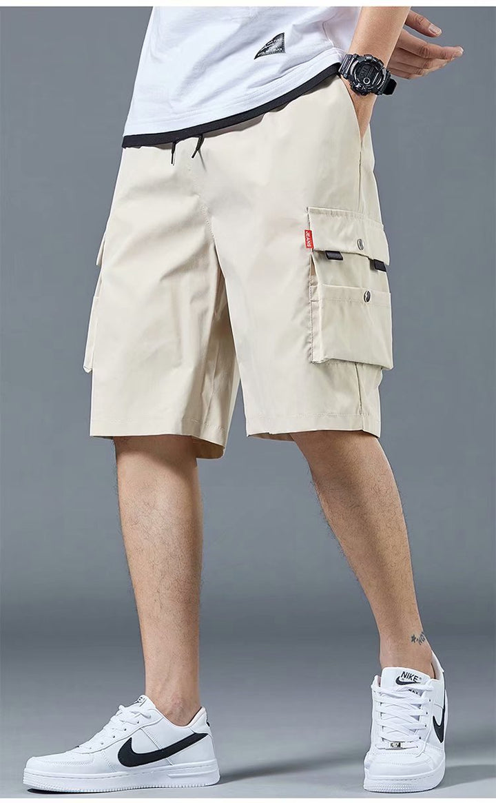 Comodi pantaloncini cargo da uomo - funzionali, resistenti e ideali per l'uso quotidiano