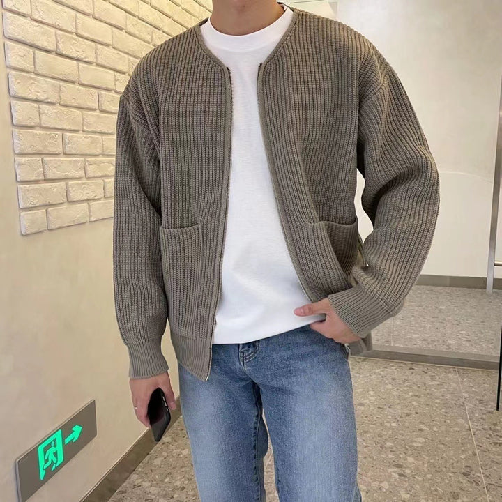 Terancio™ – Maglione Slim Fit in Maglia da Uomo