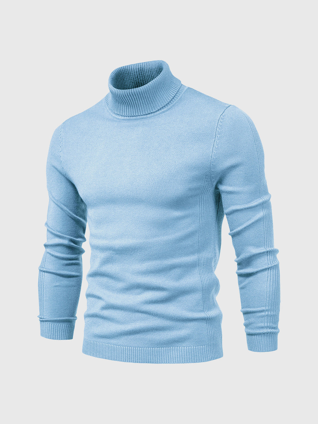 Confortevole maglione dolcevita lavabile da uomo - stile e comfort per tutti i giorni