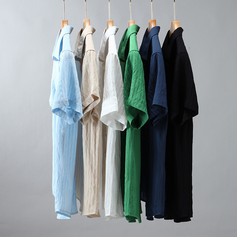 Una camicia da uomo elegante e confortevole per ogni occasione