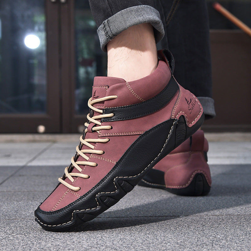 Scarpe da uomo eleganti e resistenti in pelle di prima qualità per un look unico