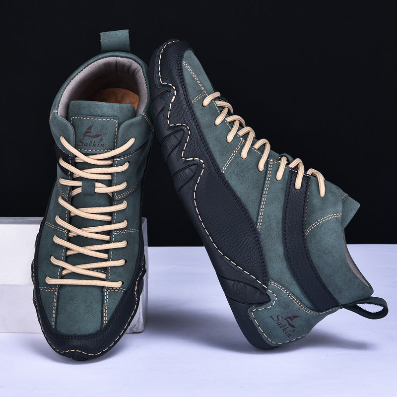 Scarpe da uomo eleganti e resistenti in pelle di prima qualità per un look unico