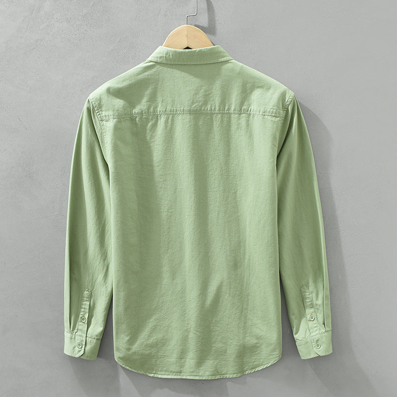 Camicia da uomo in cotone, elegante e versatile
